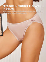 [Light Pink] SilkSilky  100% Silk Jersey Panty 006