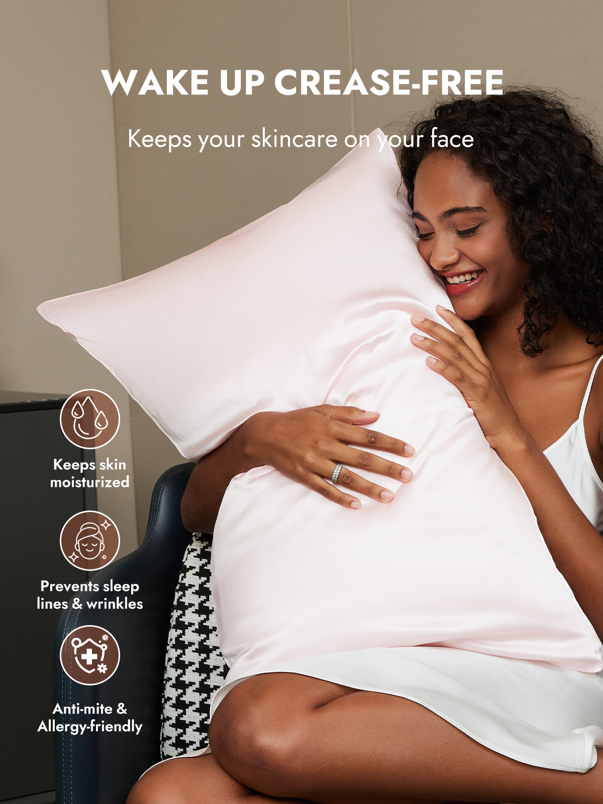 [Pink] SilkSilky  22Momme Pillowcase 004