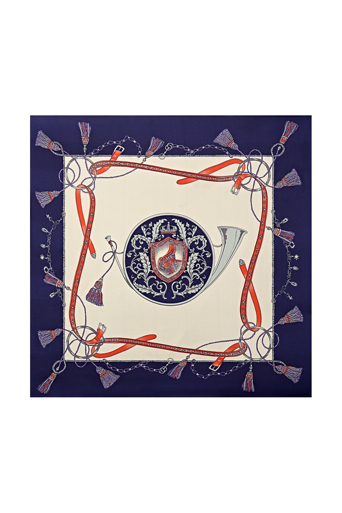 [Multi] SilkSilky Pure Silk Scarf 004