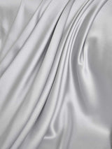 [LightGray+White] SilkSilky  19Momme Bedding Set 004