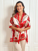 [P022] SilkSilky  Pure Silk Scarf 007