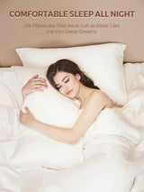 [White] SilkSilky  Pillowcase 006