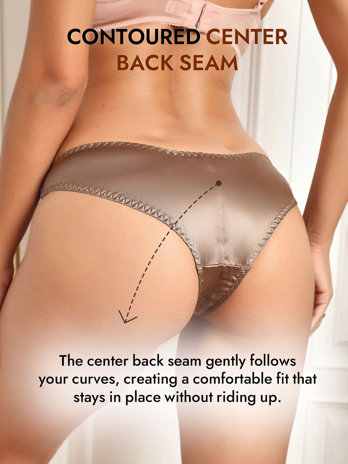 [Khaki] SilkSilky  Panty 006