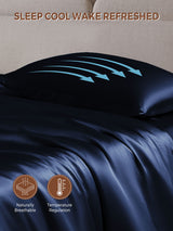 [Dark Blue] SilkSilky  Pillowcase 005