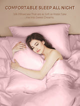 [Pink] SilkSilky  Pillowcase 005