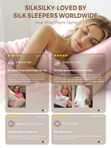 [Pink] SilkSilky  Pillowcase 007