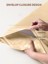 [Beige] SilkSilky  Pillowcase 008