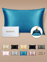 [Teal] SilkSilky  Pillowcase 001