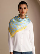 [Blue Banana] SilkSilky Scarf 002