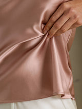 [Tuscany] SilkSilky  Sleeveless V Neck Camisole Top 004