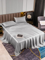 [Silver] SilkSilky  22Momme Pure Silk Bedding Set 002,