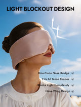 [PaleMauve+LightPink] SilkSilky  Pure Silk Eye Mask 004
