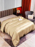 SilkSilky US 22Momme Pure Silk Duvet Cover Beige 004