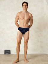 [Dark Blue] SilkSilky  Men's Underwear 003