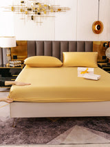 [Champagne] SilkSilky  19Momme Bedding Set 005