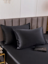 [Black] SilkSilky  22Momme Pure Silk Pillowcase 002