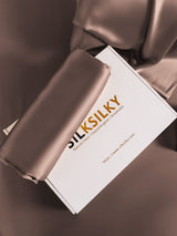 [Brown] SilkSilky  19Momme Pure Silk Pillowcase 004