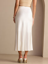 [Ivory] SilkSilky Skirt 002
