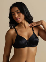 [Black] SilkSilky  Bra 006