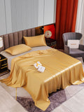 SilkSilky US 22Momme Pure Silk Bedding Set Champagne 002