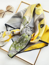 [P008] SilkSilky  Pure Silk Scarf 002