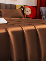 [Coffee] SilkSilky  19Momme Bedding Set 003