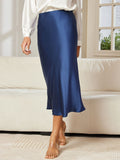 SilkSilky-US-19Momme-Pure-Silk-Skirt-Dark-Blue-003