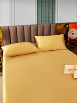 [Champagne] SilkSilky  25Momme Bedding Set 005