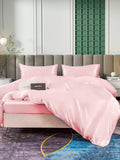 SilkSilky US 25Momme Pure Silk Bedding Set Pink 003