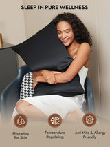 [Black] SilkSilky  30Momme Pillowcase 005