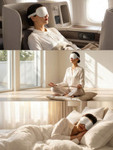 [Light Gray] SilkSilky  Eye Mask 008