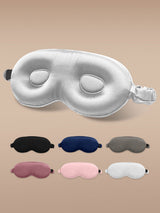 [Silver] SilkSilky  22Momme Eye Mask 001