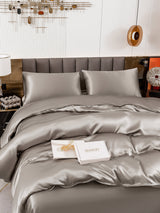 [Gray] SilkSilky  19Momme Bedding Set 005