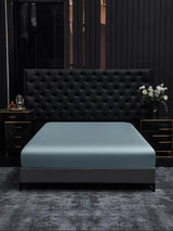 [Grayish Blue] SilkSilky  19Momme Sheet 002