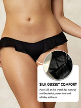 [Black] SilkSilky  Panty 004