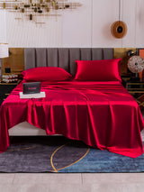 [Wine] SilkSilky  19Momme Bedding Set 002
