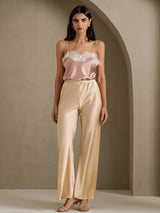 [Tuscany] SilkSilky  Spaghetti Strap V Neck Camisole Top 007