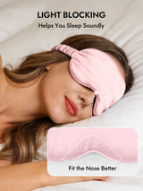 [Pink] SilkSilky  Eye Mask 003