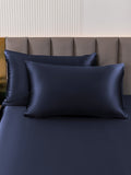 SilkSilky  19Momme Pure Silk Pillowcase DarkBlue 006