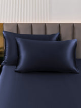 [Dark Blue] SilkSilky  22Momme Pure Silk Pillowcase 001