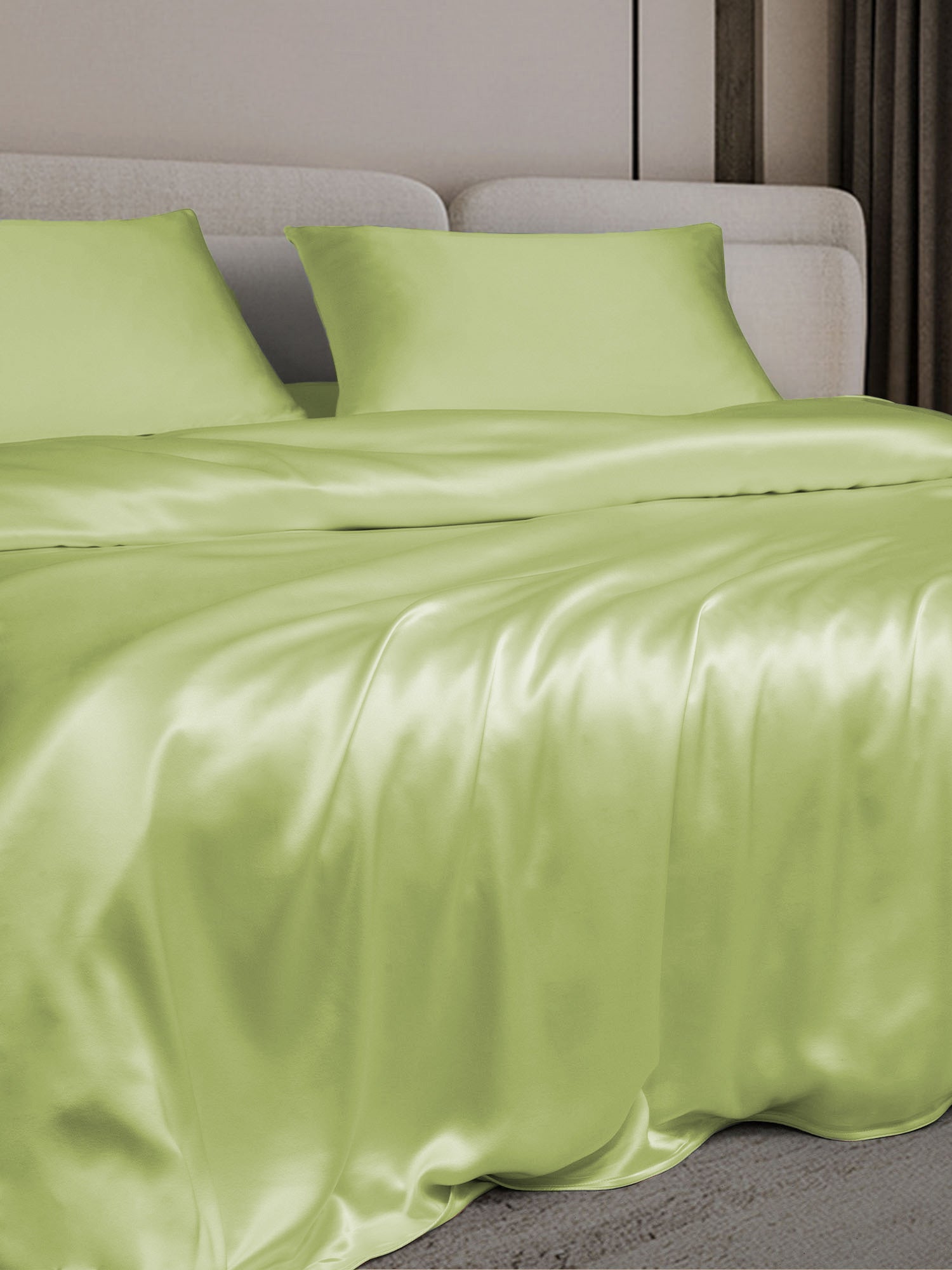 [Mint Green] SilkSilky  19Momme Bedding Set 002