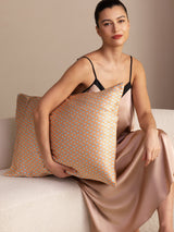 [Yellow Heart Geo] SilkSilky  Pillowcases 003
