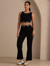[Black] SilkSilky Womens Pants 006