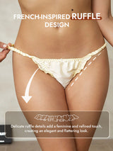[Light Yellow] SilkSilky  Pure Silk Panty 007
