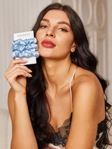 [Sky Blue] SilkSilky  Scrunchie 001