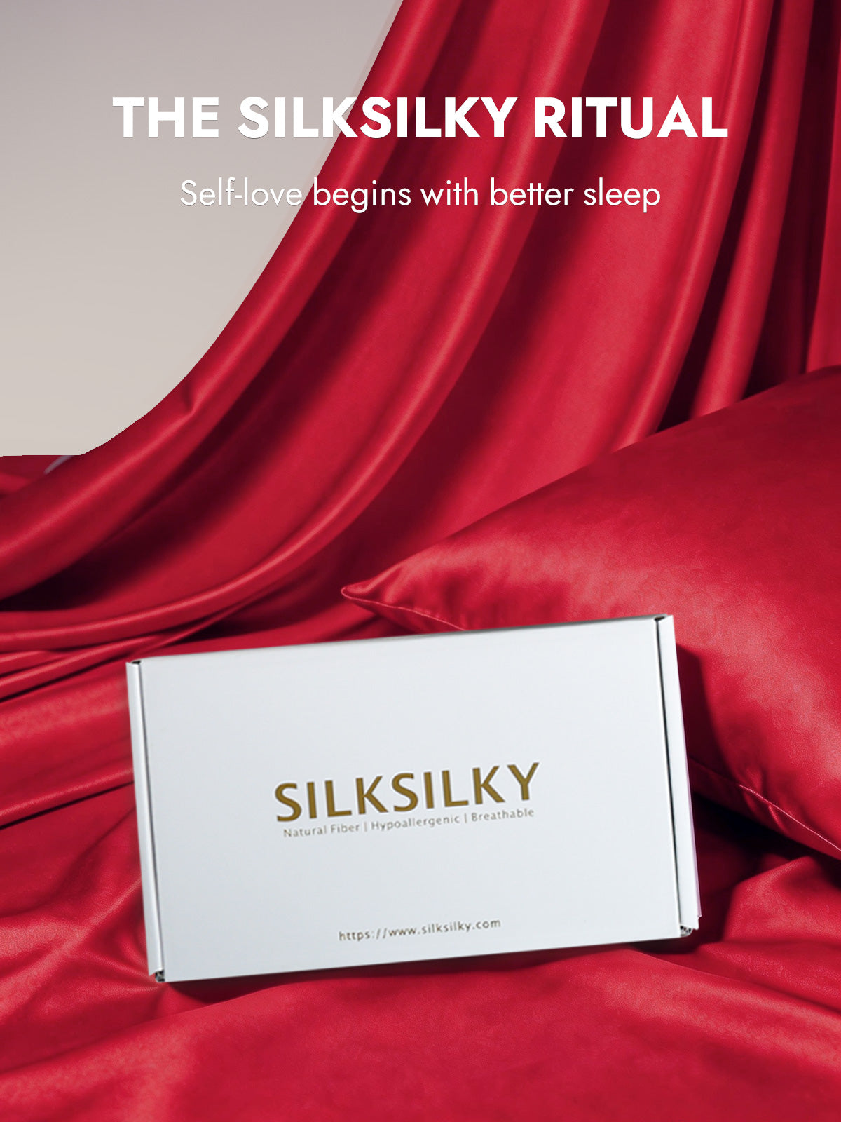 [Wine] SilkSilky  22Momme Pillowcase 007
