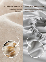 [Silver] SilkSilky  25Momme Sheet 002