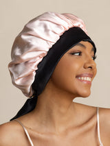 [Pink] SilkSilky  Sleep Cap 002