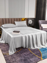 [Silver] SilkSilky  22Momme Pure Silk Bedding Set 005,
