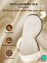 [Dark Khaki] SilkSilky  Eye Mask 003